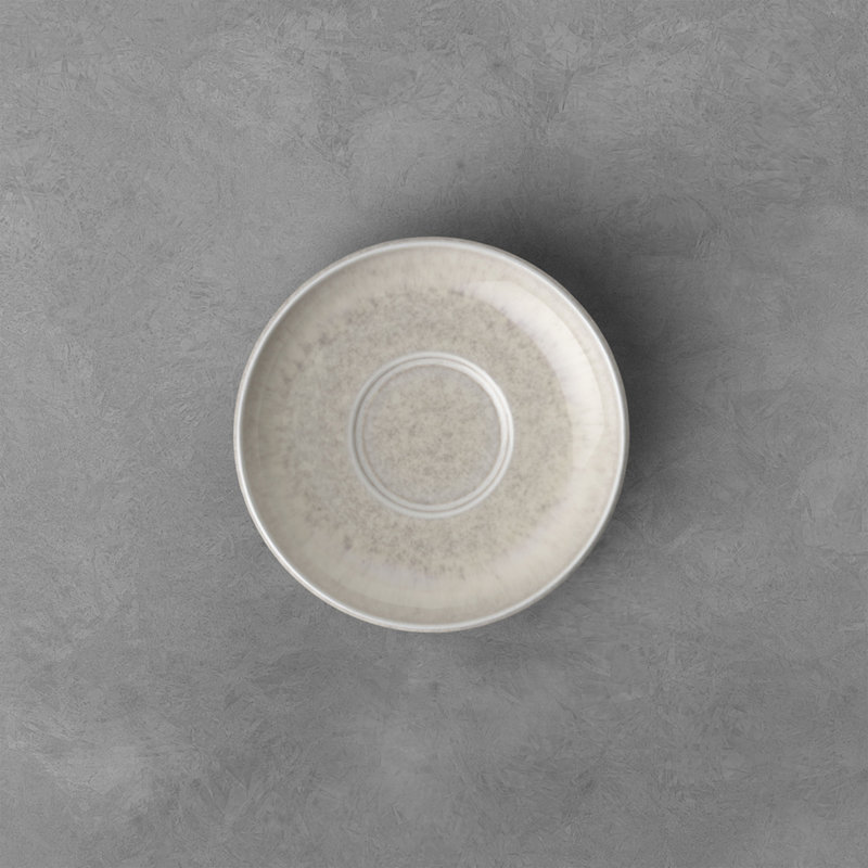 Perlemor Espresso Saucer, Sand