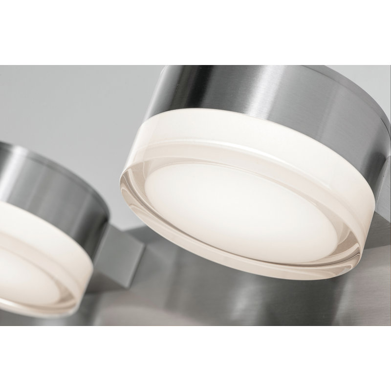 Emma 16'' LED Vanity Light, Satin Nickel