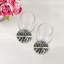 Sous-verres ronds en cuir tropical-119015386