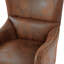 Chaise rembourrée avec accoudoirs, ensemble de 2