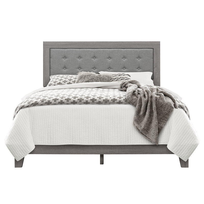 Faller Upholstered Platform Bed, Twin