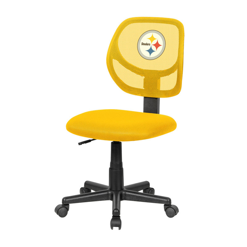 NFL Armless Task Chair, Pittsburgh Steelers