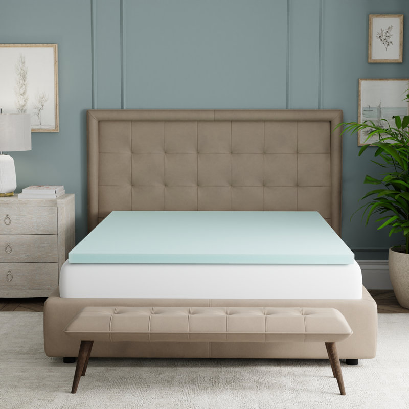 Surmatelas en mousse viscoélastique 3 "Emberly, Grand