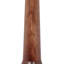 Table d'appoint de patio avec tablette, brun