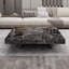 Table basse carrée en acier inoxydable-73053048