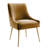 19'' H Velvet Upholstered Metal Parsons Chair-1322090724-1240925508