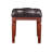 Cherry Color Vanity With Stool And Storage Options For A Classic Bedroom Look Formal - Color, Multiple Storage, Comfy Cushioned Seat, + Poplar Veneer, Rubber Wood-1417497314