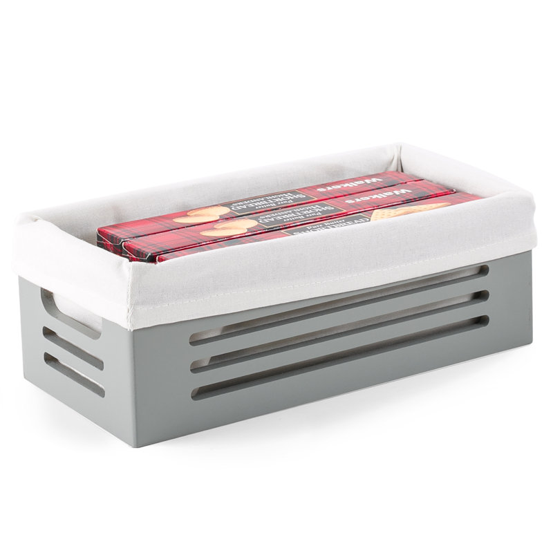 Creative Scents Bin, 4" H x 12" W x 6" D, Gray