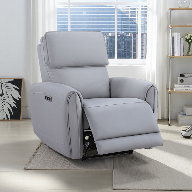 Fauteuil inclinable Power Motion avec chargement USB | Similicuir de qualité supérieure | Confort zéro gravité