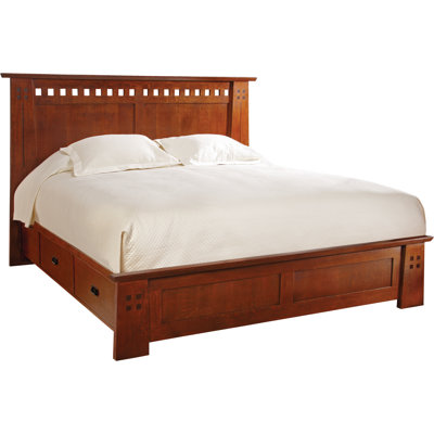 Highlands Bed - Low Footboard, Platform/Storage