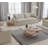 Shien Square Coffee Table In Engineered Stone