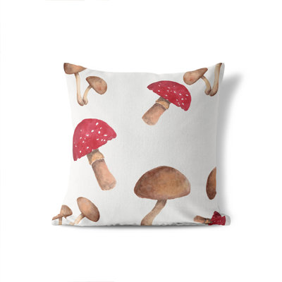 Shroom Play Decorative Seasonal Throw Pillow