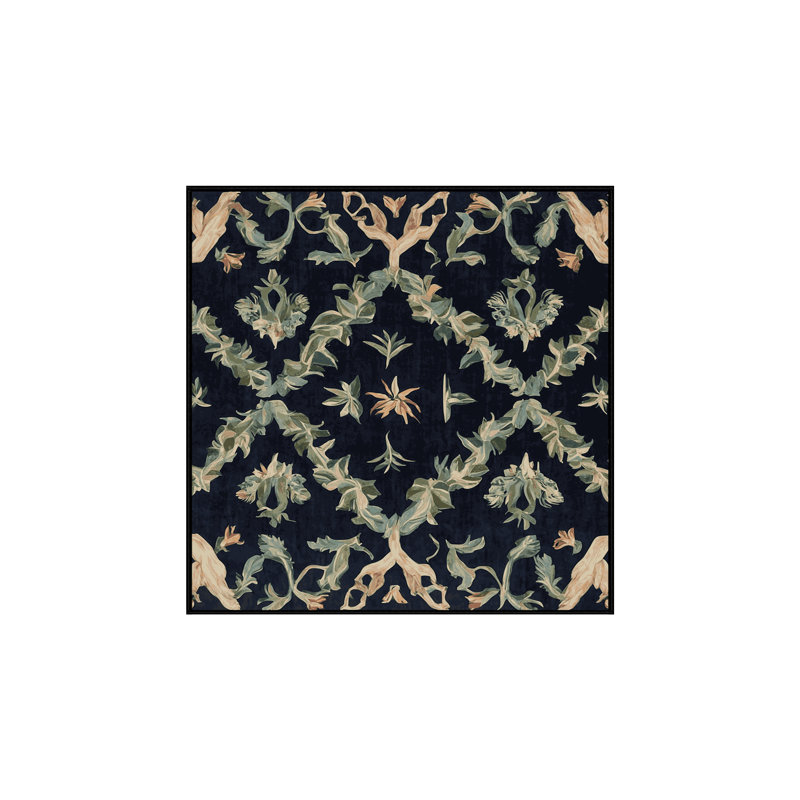 Tapis gris soyeux et moelleux, Rectangle 7 pi x 9 pi