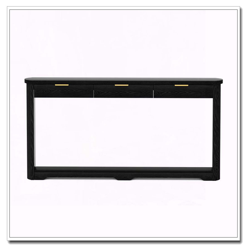 Canapé 70,1 po, Noir