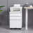 3-Drawer Mobile Filing Cabinet With Lock, Office Storage Filing Cabinet-114241000