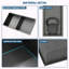 Double tablette de niche en acier inoxydable 13 x 25 pouces (noir bronze industriel)-1490580134-1490580128