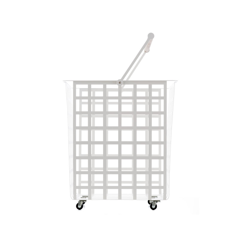 Metal General Basket, White