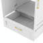 Meuble-lavabo simple 30 po avec plateau Anyae-1926711091