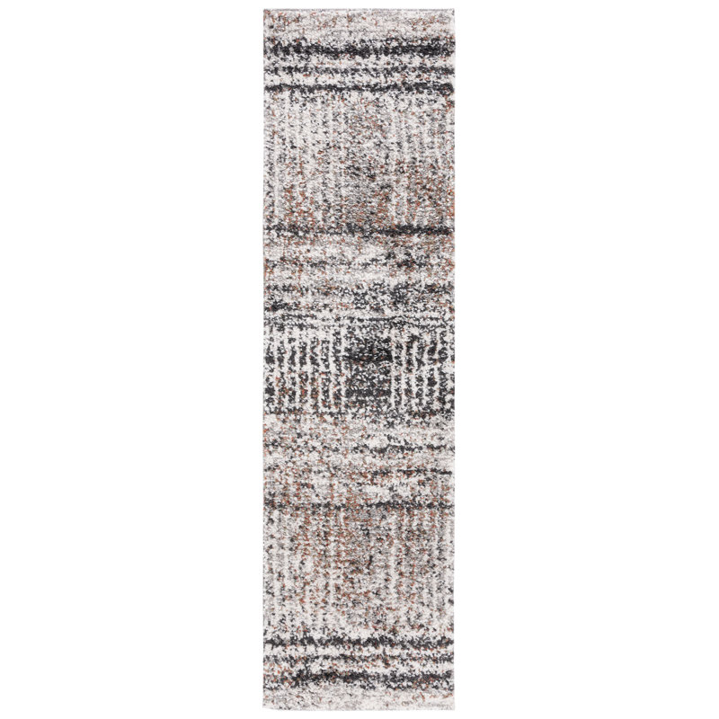 Jericho Shag Performance Abstract Rug, Runner 2'2" x 10'