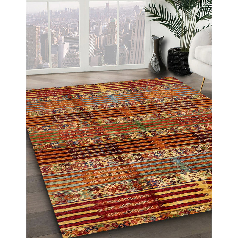 Abstract Indoor Rug, Rectangle 8' x 12'
