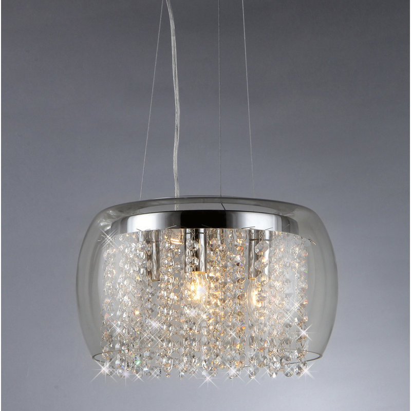 Lustre tambour 4 lumières Deluca