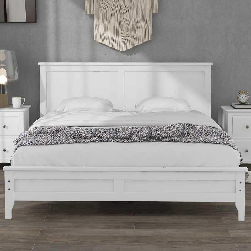 Lit plateforme simple 39,37 po Modern, Complète