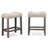 Altoona Upholstered Counter Stool with Solid Wood Frame-713429978