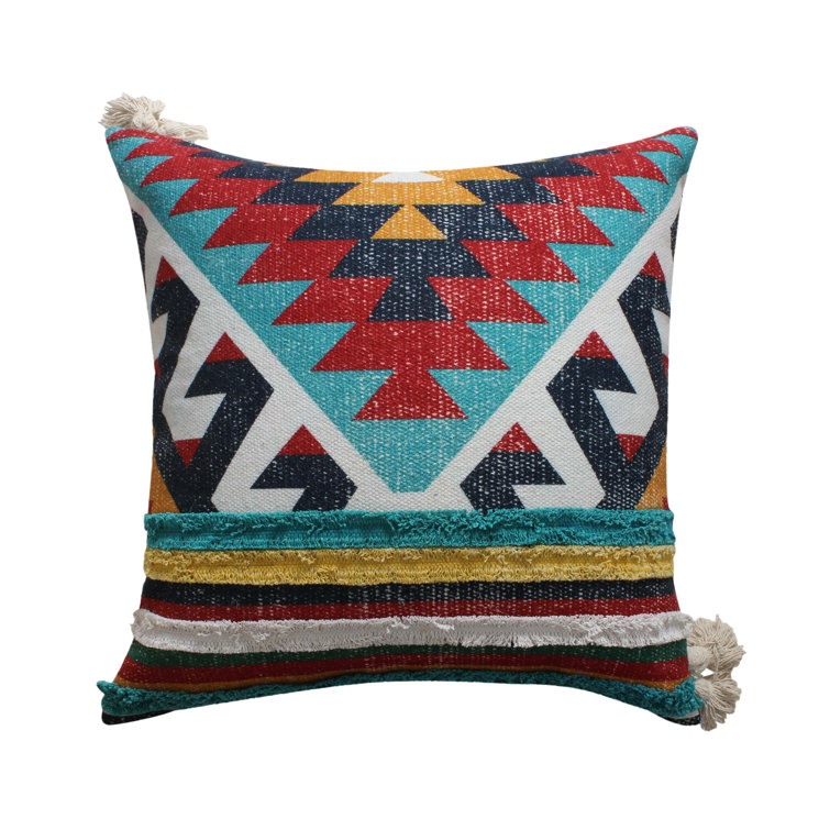 Buy Dae 24 x 24 Square Handwoven Accent Throw Pillow, Cotton