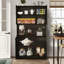 Garde-manger 71 po avec station de charge et tablettes réglables-426195158