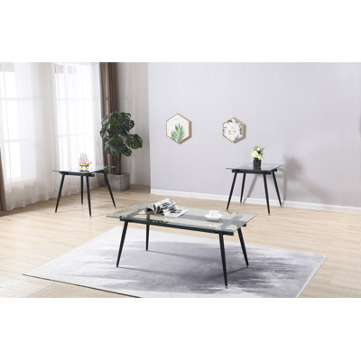 Ensemble de table de salon 3 pièces Holmquist