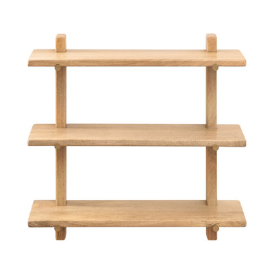 Francis 24" Solid Wood Tiered Shelf