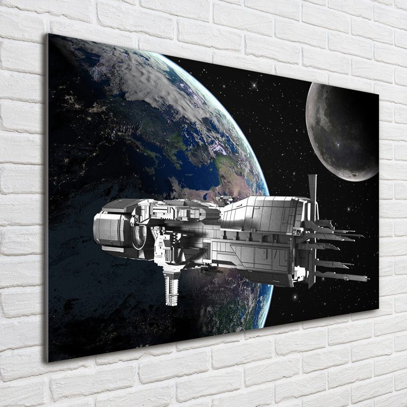 Spacecraft - No Frame Print on Glass