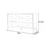 Buffet 10 tiroirs Modern Minimalist Luxury