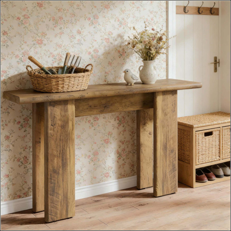 Rustic Style Couch Table,Console Table,Hallway Stand
