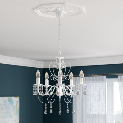 Valarie 5 - Light Crystal Chandelier