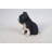 Sitting Boston Terrier Puppy Statue