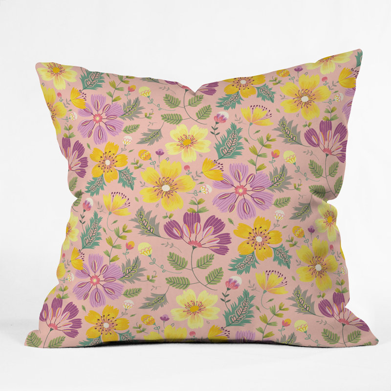 Pimlada Phuapradit Spring Throw Pillow, 18" x 18"