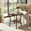 Table de bout en bois avec rangement Aderes-778767906