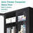 Daniale 32'' Wide 5 - Shelf Storage Cabinet-1939876126