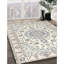 Tapis décoratif en laine crème maliyah oriental-831386377