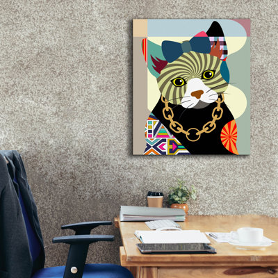 Epic Graffiti «Hipster Kitty» par Lanre Adefioye, C «Hipster Kitty» par Lanre Adefioyue