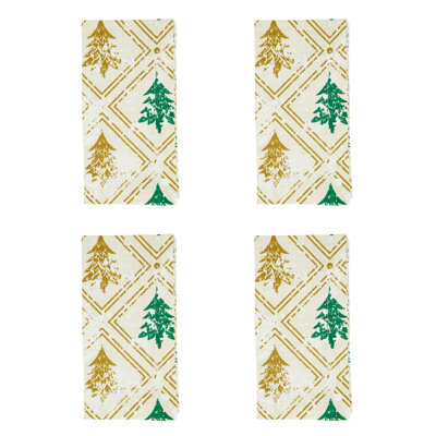 Ensemble de serviettes en coton 4 pièces