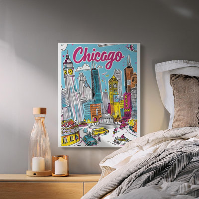 Duell 1 Piece Wrapped Canvas Wall Art Set