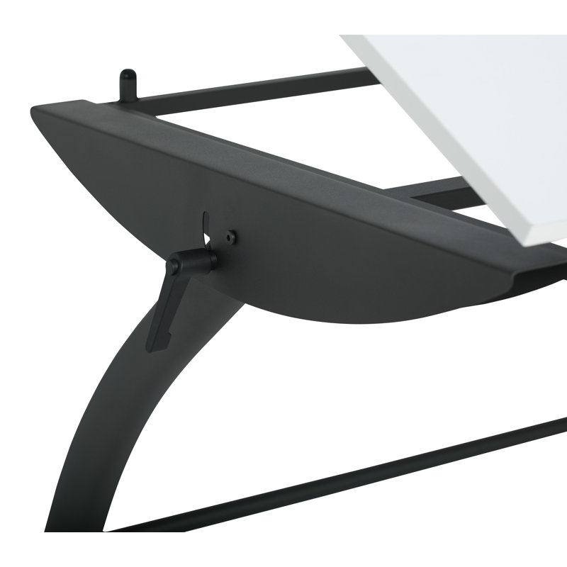 Coursey Adjustable Metal Base Drafting Table