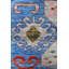 Tapis unique en laine noué à la main 8 pi 2 po x 10 pi 2 po nouvel âge Kazak Star