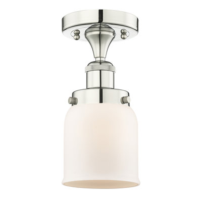 Pontus Glass Semi Flush Mount