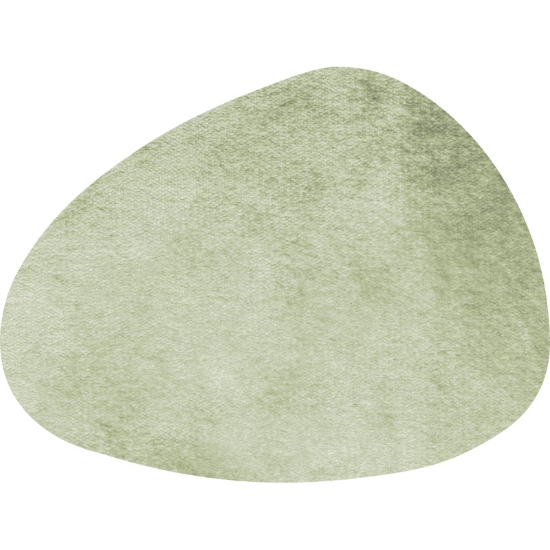 Sabelle Vinyl Machine Printed 99cm X 130cm Area Rug