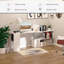 Bureau d'ordinateur de coin 55 po 55 po