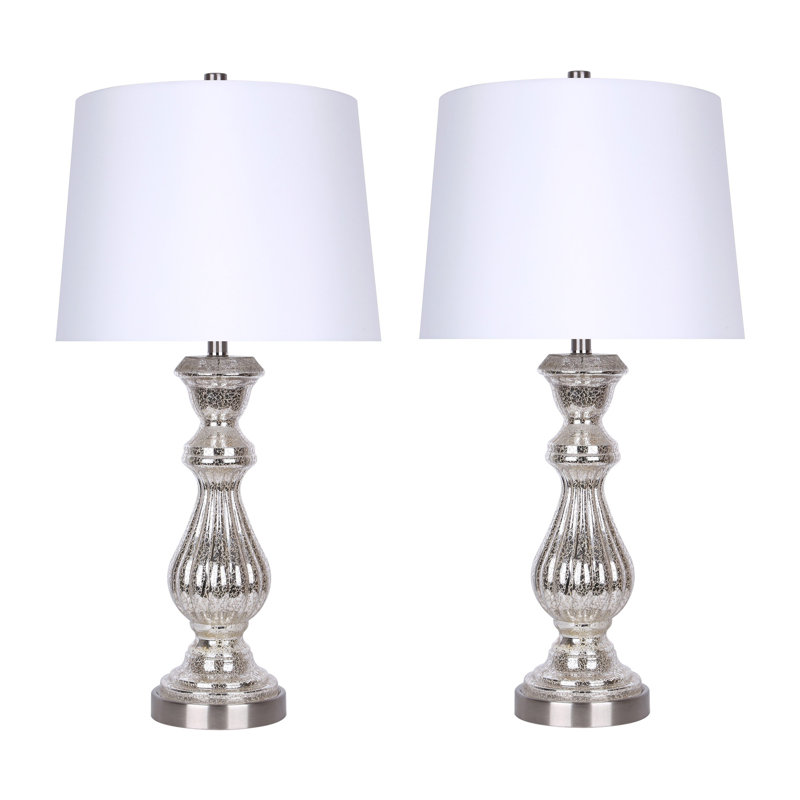 Lampe de table 17,5 po Danas, Gris