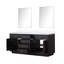Ensemble de meuble-lavabo double 72 "avec miroir-82319071-82319073